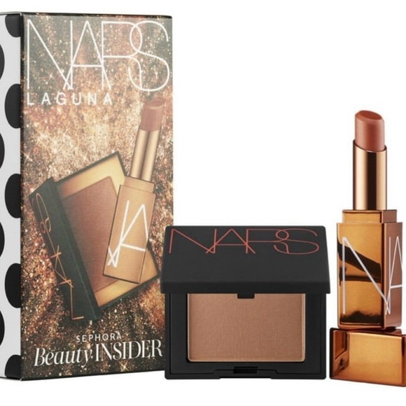NEW Nars Laguna Sephora Beauty Insider Deluxe Travel Set Powder Bronzer Lip Balm - Picture 1 of 4